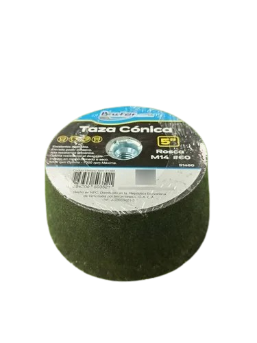 [558120] Copa abrasiva 5''x 2" x 5/8" grano #120 BRUFER