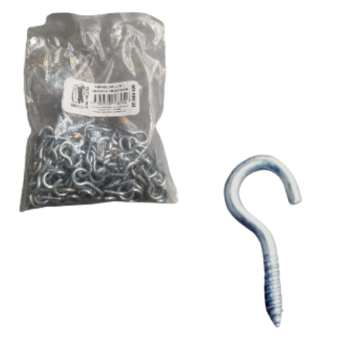 [FE040-100] Armella abierta cromada 1/4" (Set 100pz) OK PRODUCTS