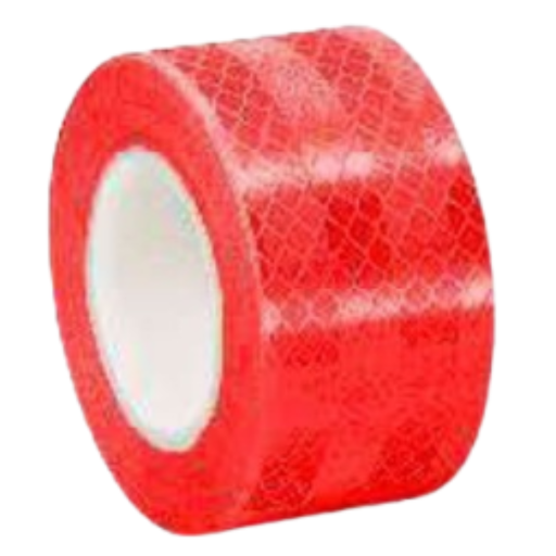 [HP1395R] Cinta reflectiva 50mm x 5 metros rojo HIGHPOWER