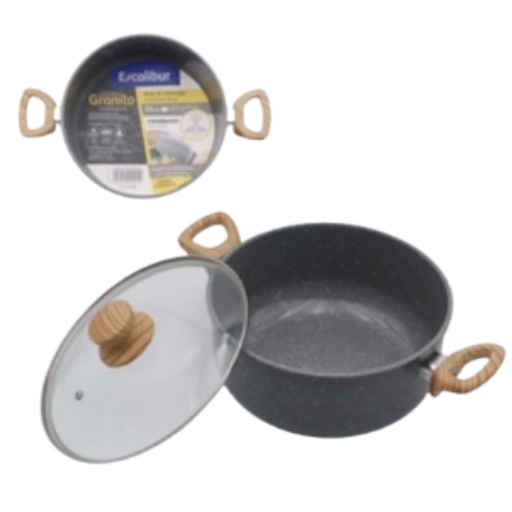 [A164-CR2225-24] Olla con tapa 24cm EXCALIBUR