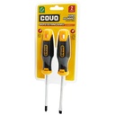 Destornillador 4'' COVO (set 2pz)