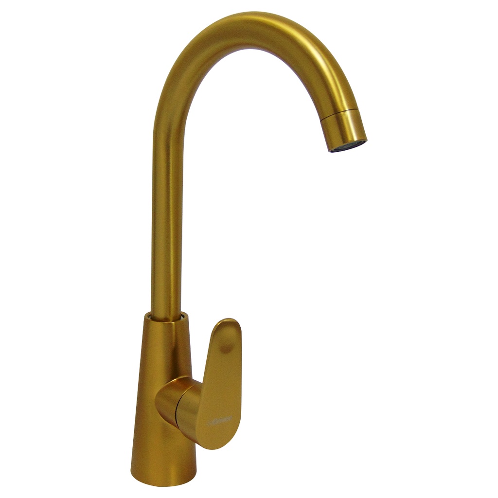 Griferia para fregadero monomando GRIVEN (gold)