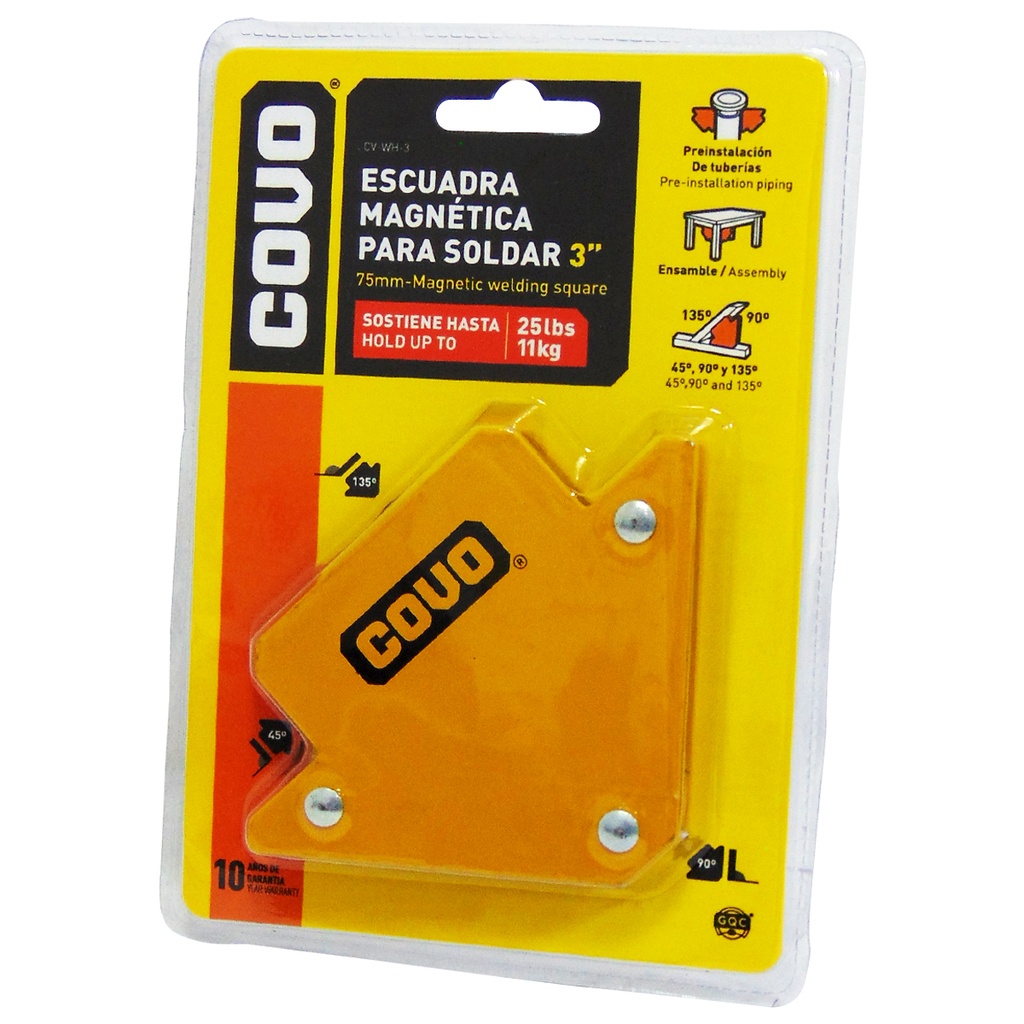 Escuadra magnetica para soldador COVO (90 grados)