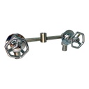 Cuadrante de ducha inox GRIVEN (cromada)