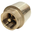 Válvula check hr1/2" x hr1/2" AQUAFINA (pitón de bronce)