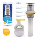 Desague para lavamanos GRIVEN (cromado)