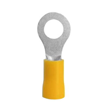 Terminal anillo amarillo 12 a 10, d=8.4mm=21/64 plg ANDELI