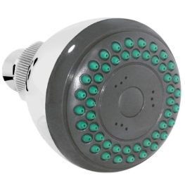 Regadera cromada anticalcarea modelo (E-02) BELT-G