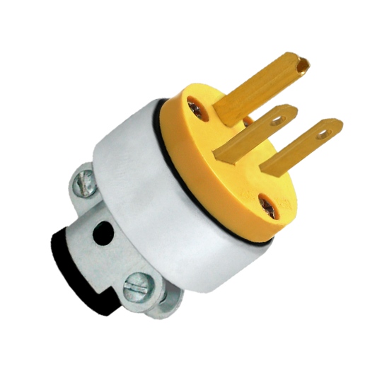 Enchufe aereo 2p+t 15amp FERMETAL (2866)