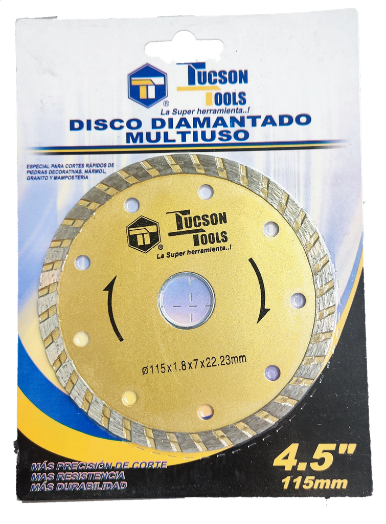 Disco diamantado 4.1/2'' turbo TUCSON TOOLS