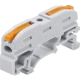 Conector rapido para riel din 1P 32amp 28-12awg JHON (por unidad)