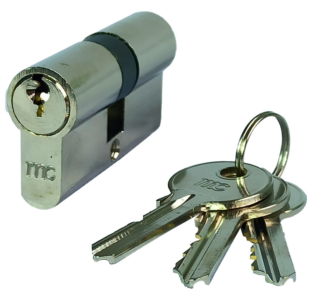 Cilindro tipo pera 60mm MC (incluye 3 llaves)