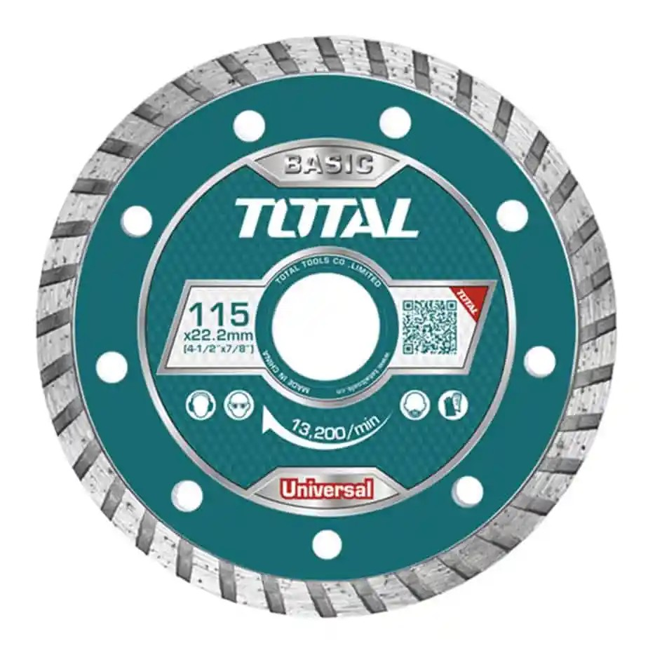 DISCO DIAMANTADO TURBO 9'' TOTAL 