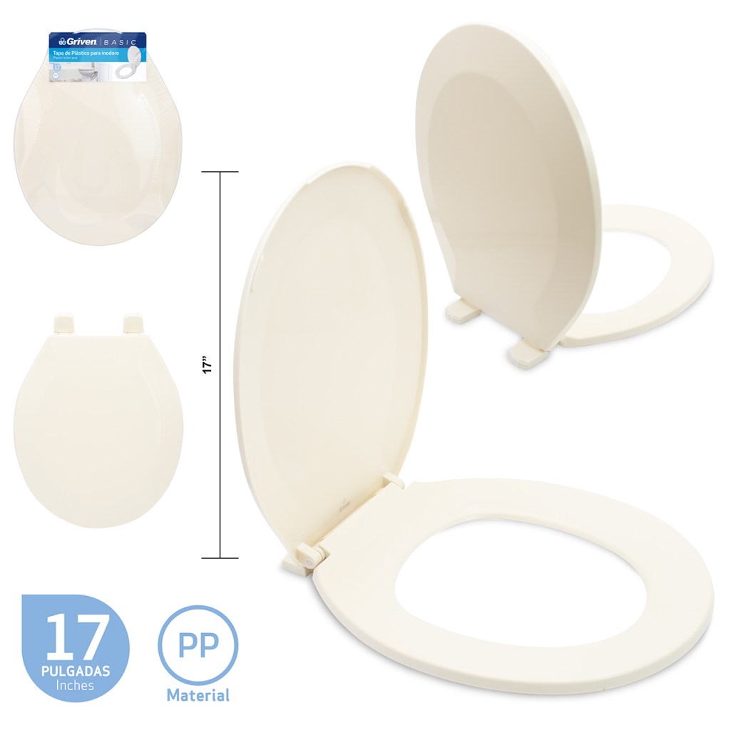 Asiento para inodoro 17'' GRIVEN