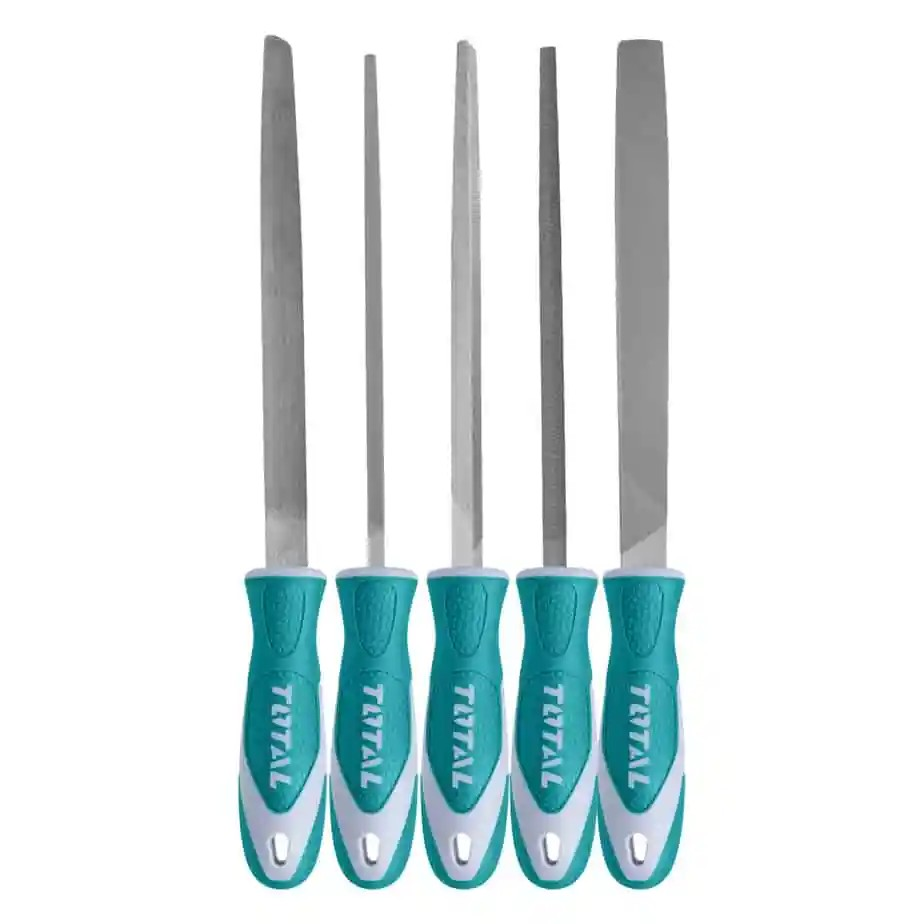 JUEGO DE LIMAS PARA ACERO (5PZ) TOTAL 