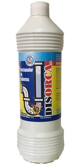 Destapador de caneria 1 litro DISORCA