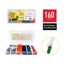 Tornillos con ramplug COVO (set 160pz)