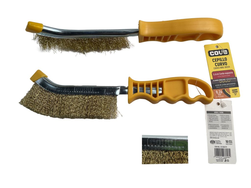 Cepillo de alambre curvo COVO
