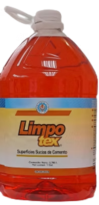 Desincrustante acido para remover cemento 3,785 litros LIMPO TEX