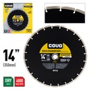 Disco diamantado segmentado 14'' COVO