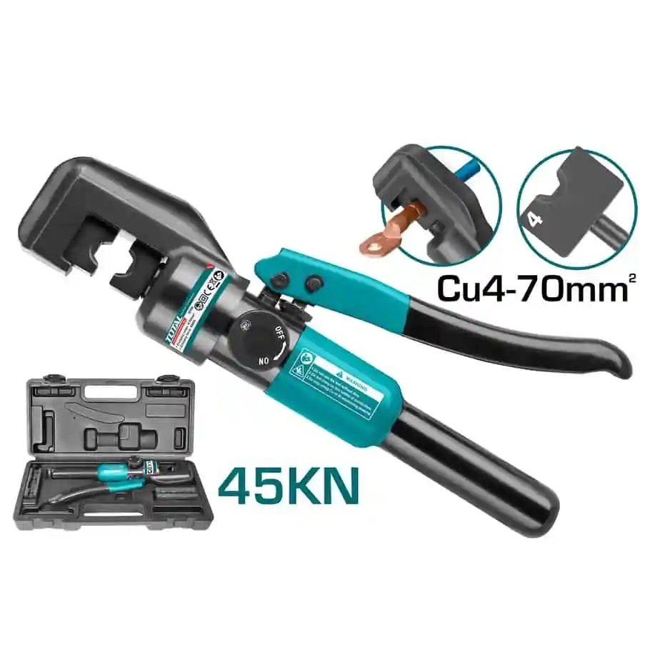 Prensa hidraulica para terminales TOTAL