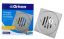 Desague de piso 4″ x 4″ GRIVEN (acero inoxidable)