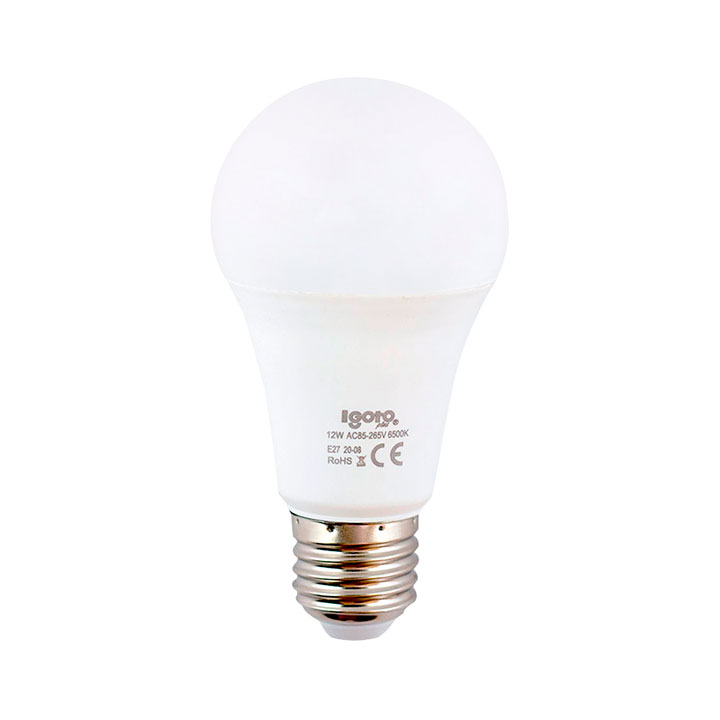 Bombillo led A60 E27 6500k IGOTO