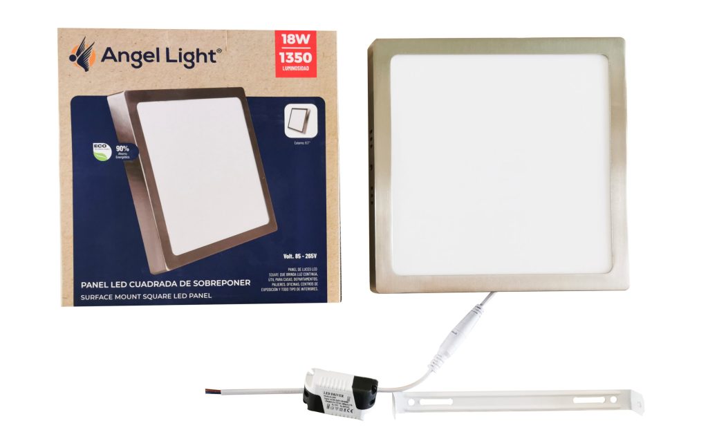 Lampara led sobreponer ANGEL LIGHT (nickel)