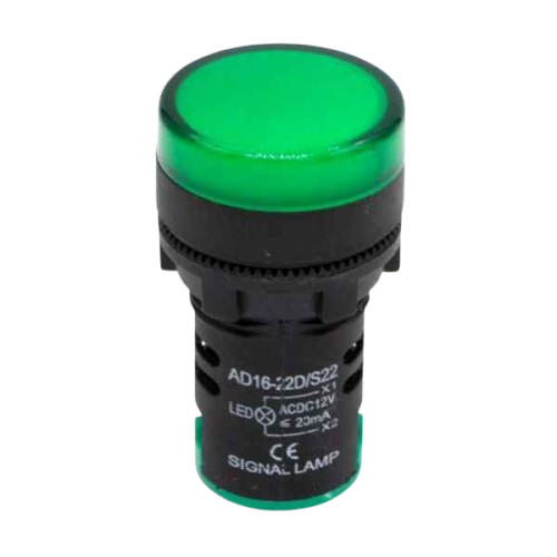 Luz indicadora led verde ANDELI