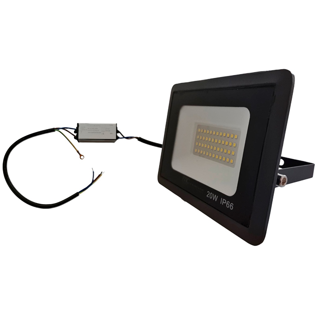 Reflector led 6500k 110-220v MC (carcasa negra)