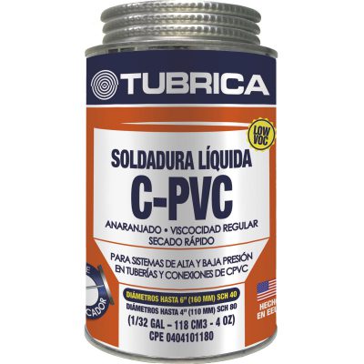 Soldadura CPVC TUBRICA