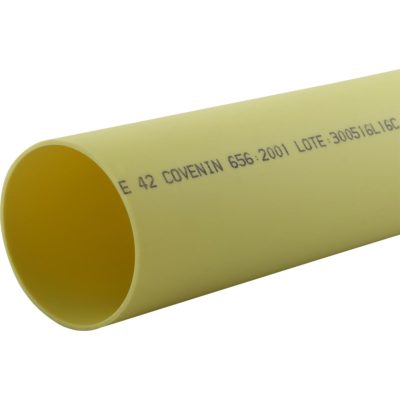 Tubo PVC sanitario (EXC) 3 metros TUBRICA