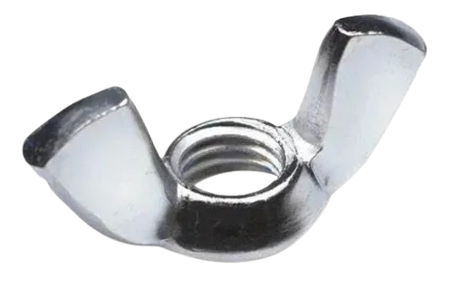 Tuerca mariposa UNC G2 zincada ASF (por unidad)