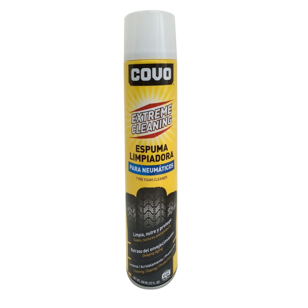 Espuma limpiadora para neumatico COVO (650ml)