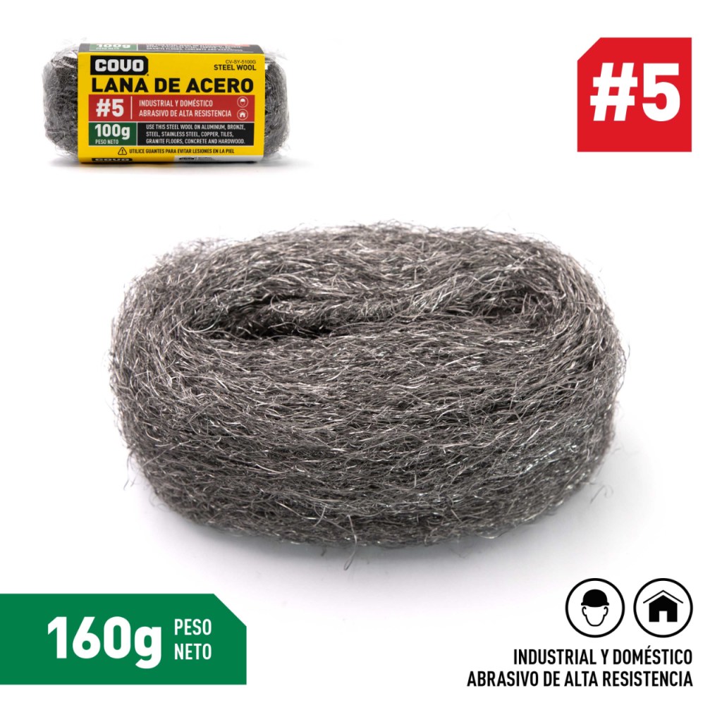 Lana de acero #5 COVO