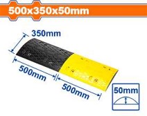 Lomo de burro vial 100cm x 35cm x 5cm WADFOW (par)