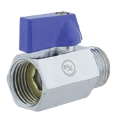 Llave de arresto mini hr1/2'' x mr1/2'' FAGUAX