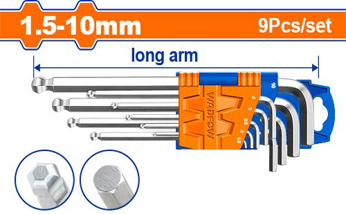 Llave allen mm WADFOW (set 9pz)