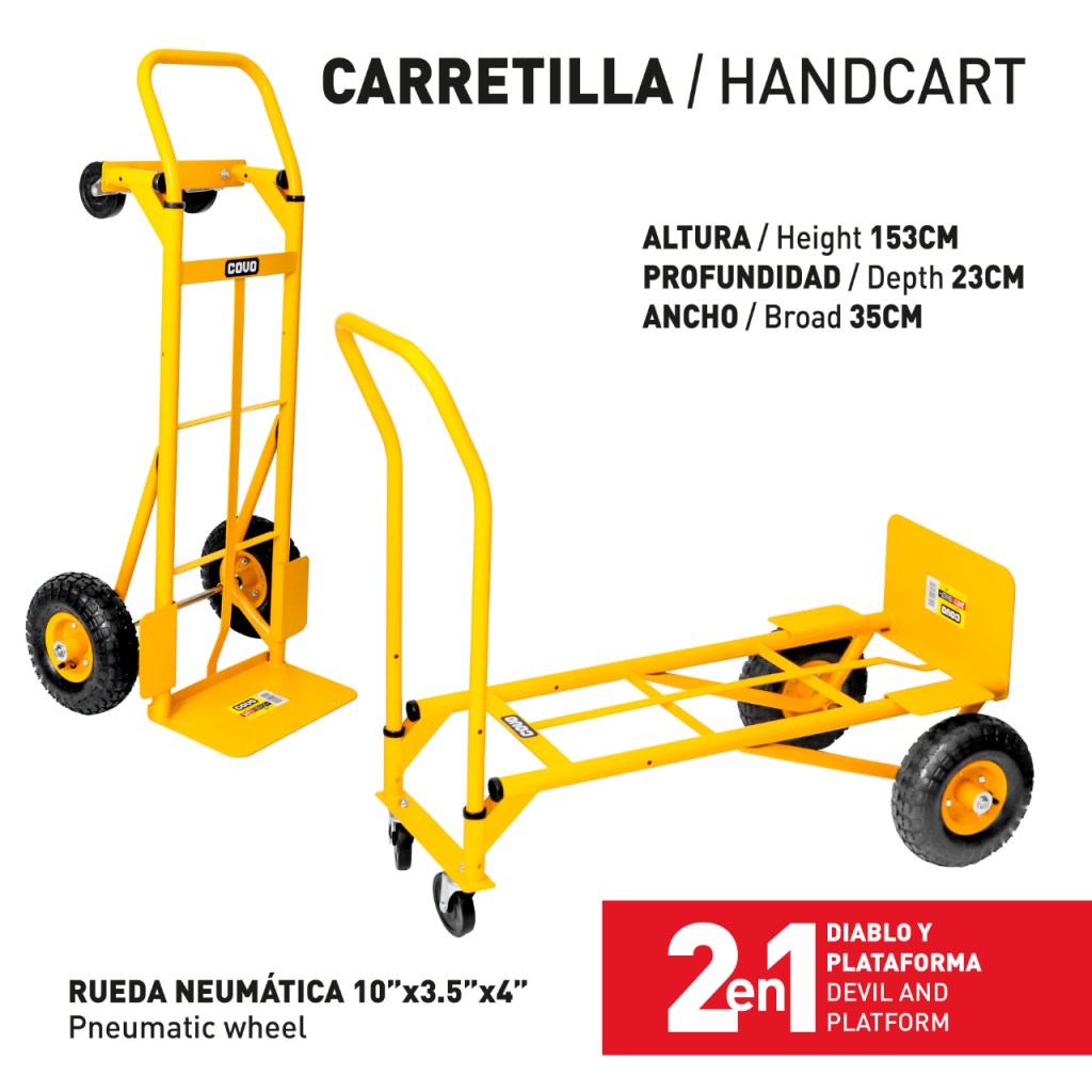 Carrucha 2 en 1 COVO