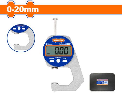 Medidor de espesor digital WADFOW (0-20mm)