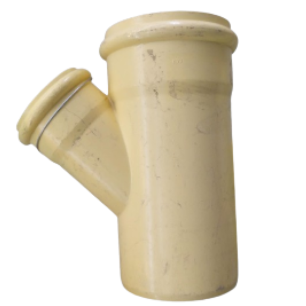 Yee reducida pvc sanitario 100x75mm TUBENPLAST