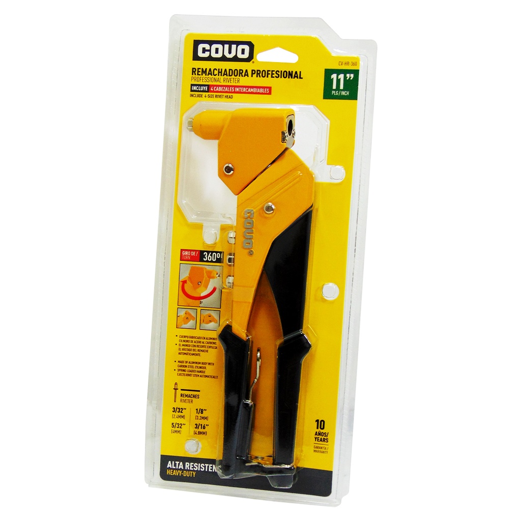 Remachadora profesional 11'' COVO