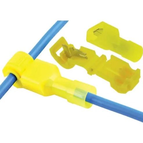 Conector de cable empalme rapido amarillo (20 und) VERT
