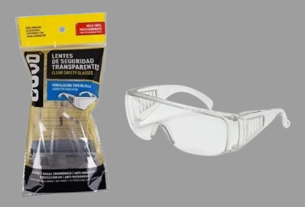 Lente de seguridad transparente COVO