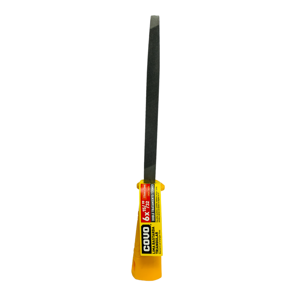Lima bastarda triangular 6'' x 15/32'' COVO