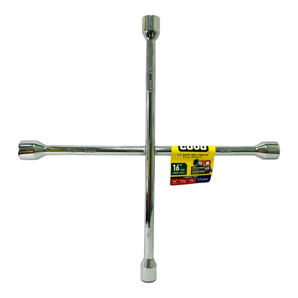 Llave de cruz 16'' COVO