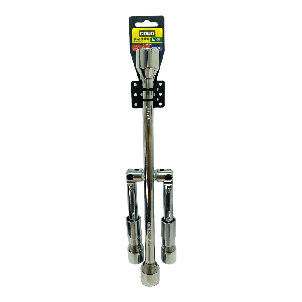 Llave de cruz plegable 14'' COVO