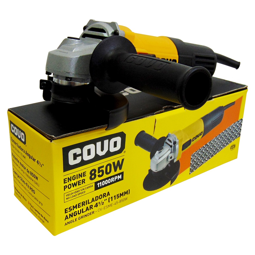 Esmeril 4.1/2'' 850w ac110v COVO