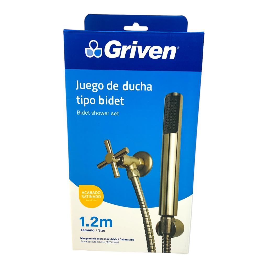 Ducha telefono tipo bidet GRIVEN (cromada)