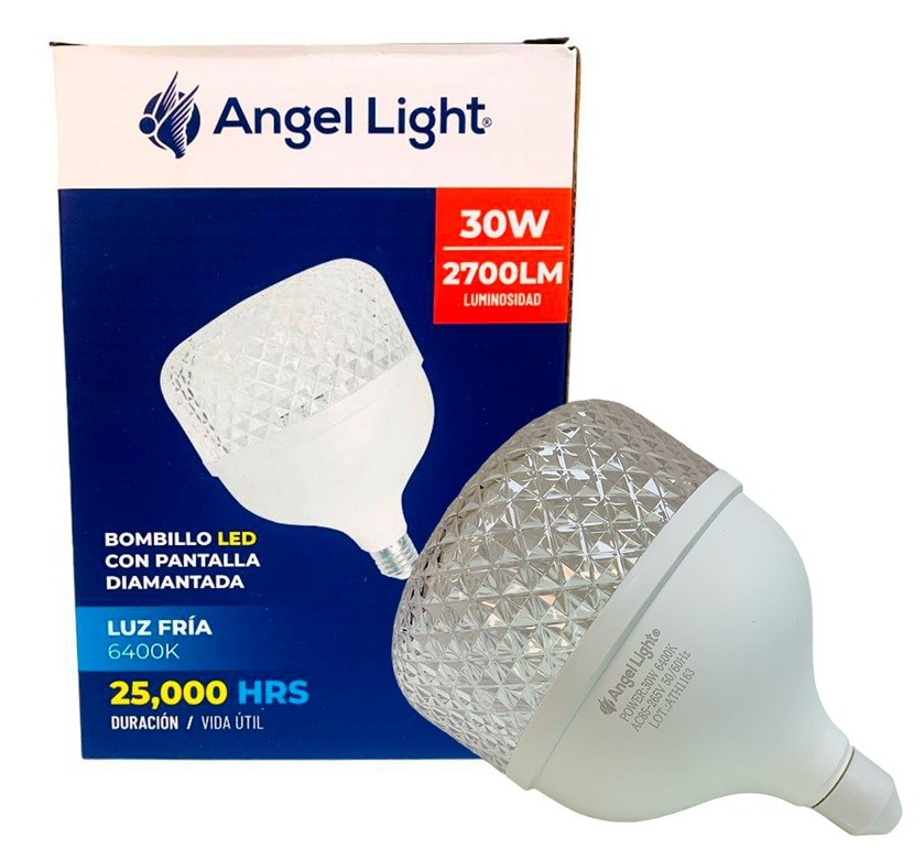 Bombillo led 30w e27 ac85-265v 6400k ANGEL LIGHT